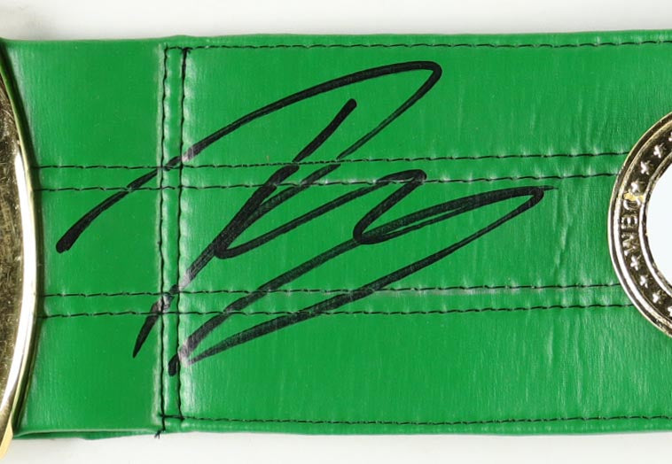 Ryan Garcia Signed WBC Full-Size Premium Championship Belt - Beckett Certified