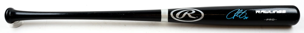 Derrek Lee Signed Rawlings Pro Baseball Bat - JSA Certified