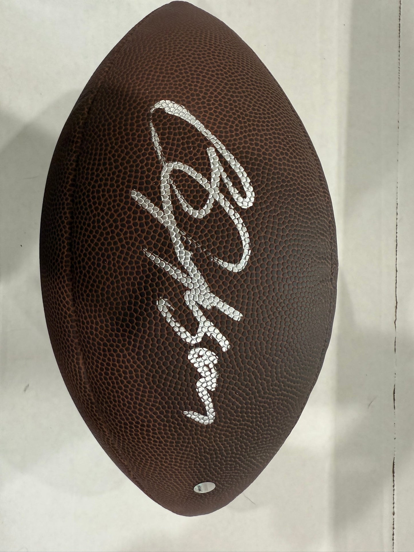 Bo Jackson Signed NFL Football - Steiner Certified