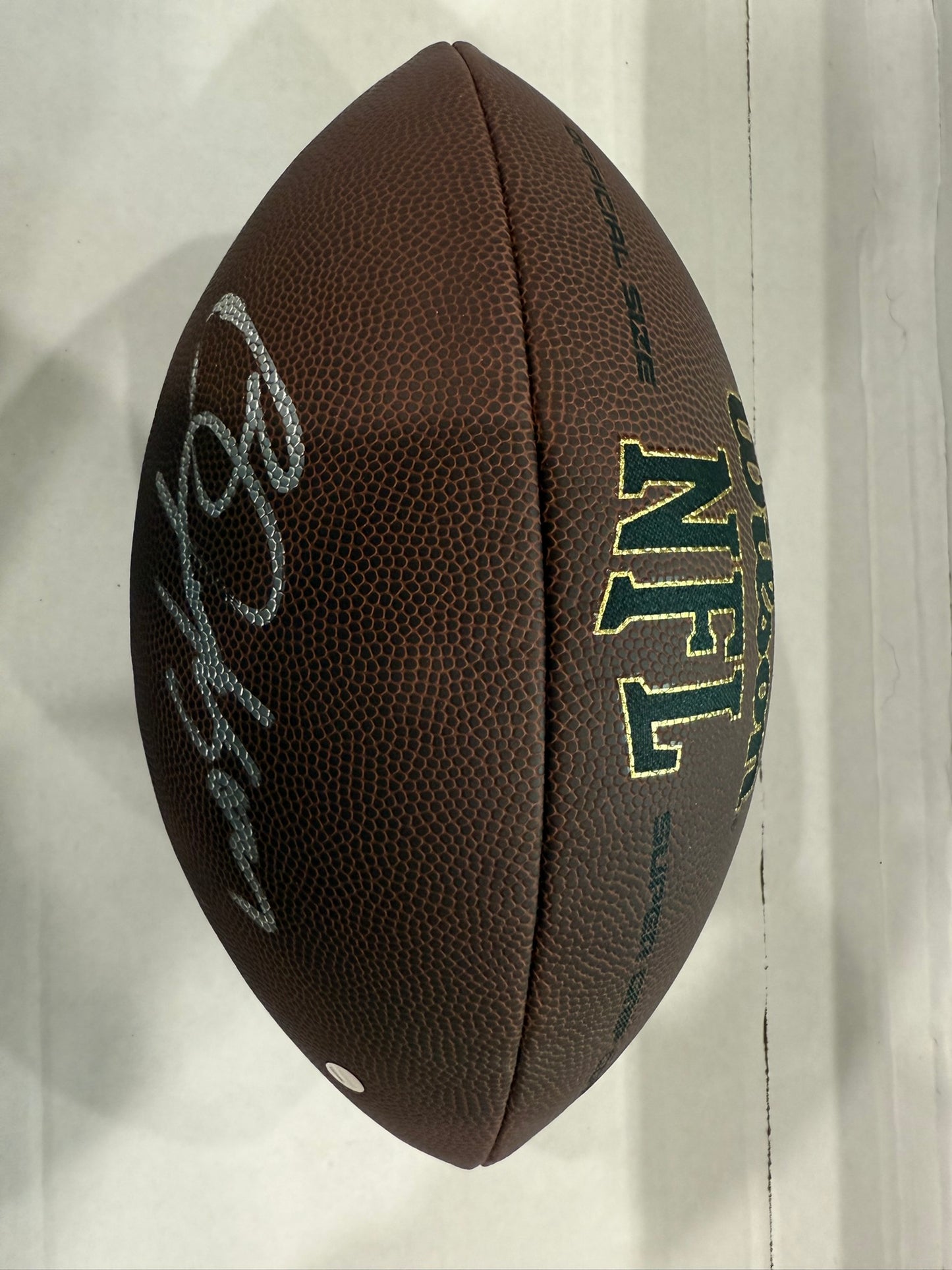 Bo Jackson Signed NFL Football - Steiner Certified