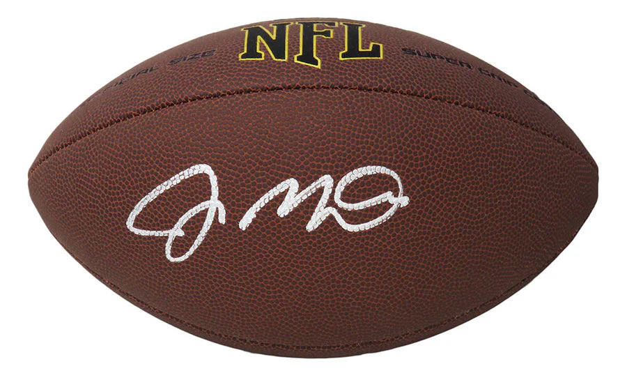 Joe Montana Signed Wilson Super Grip Full Size NFL Football - Joe Montana Certified