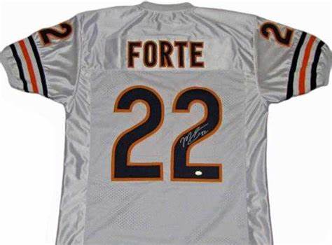 Matt Forte Signed Jersey - JSA Certified