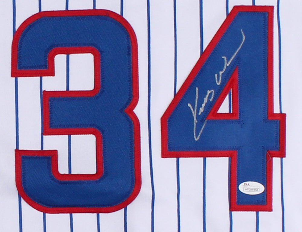 Kerry Wood Autographed Jersey - JSA Certified