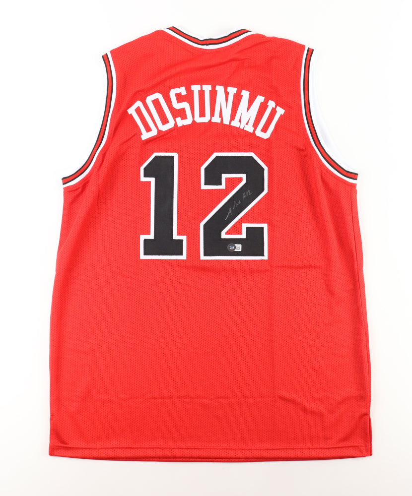 Ayo Dosunmu Signed Jersey - Beckett Certified