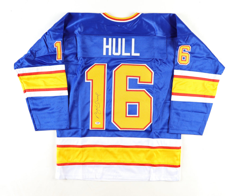 Brett Hull Signed Jersey - PSA Certified