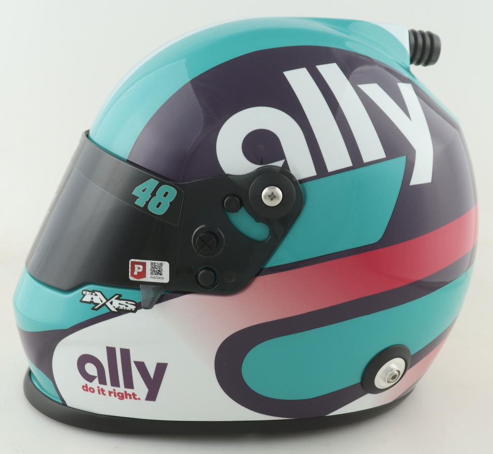 Alex Bowman Signed NASCAR #48 Ally Full-Size Helmet - PA Certified