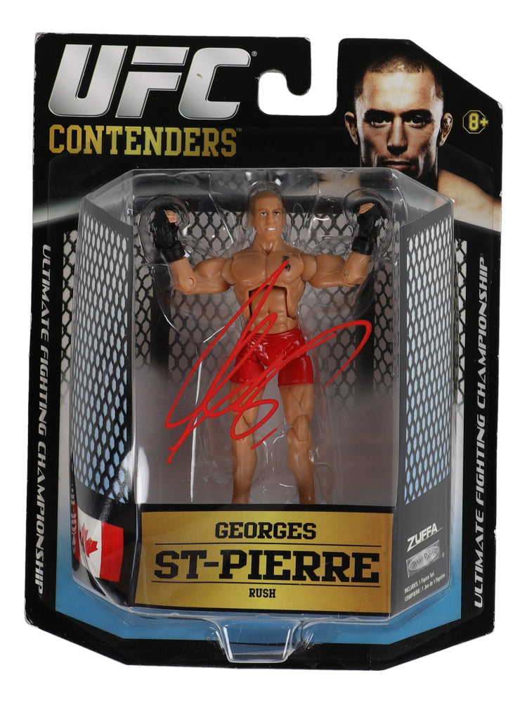 Georges St-Pierre Signed UFC Action Figure - JSA Certified