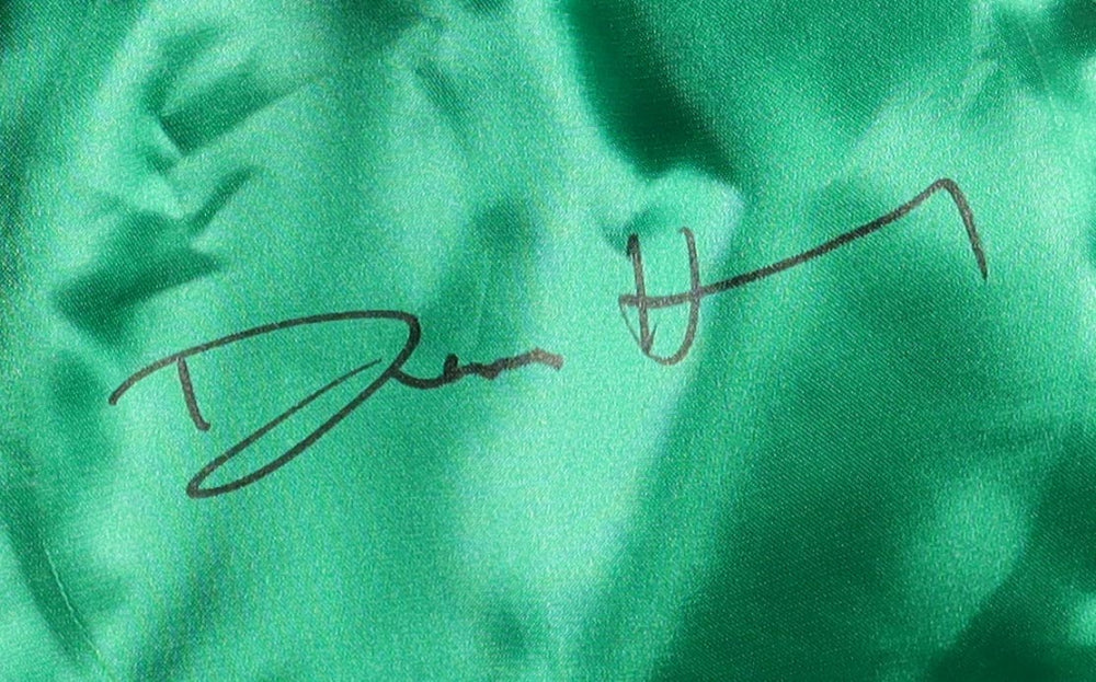 Devin Haney Signed Boxing Trunks - Beckett Certified