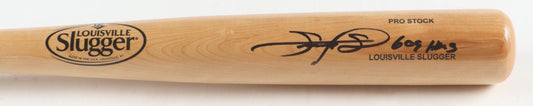 Sammy Sosa Signed Louisville Slugger Baseball Bat Inscribed "609 HRs" - JSA Certified