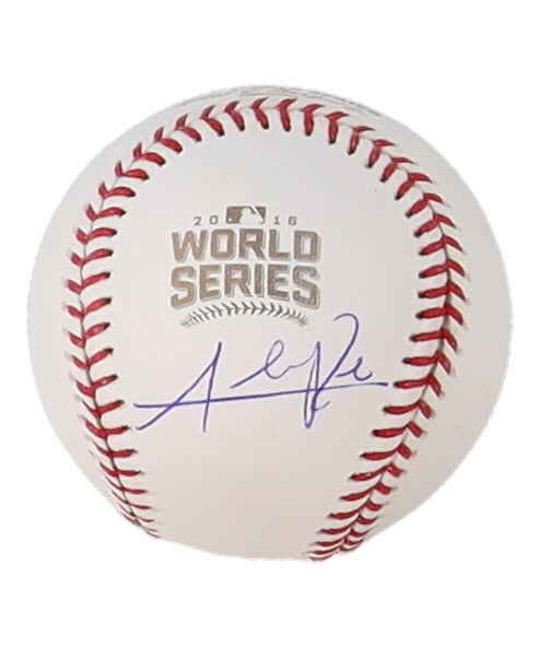Addison Russell Signed 2016 World Series Baseball - Schwartz Certified