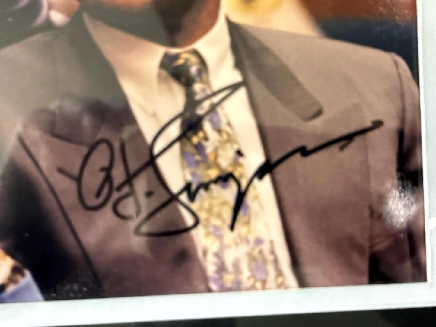 OJ Simpson & Johnnie Cochran Signed and Framed 8X10 PSA COA