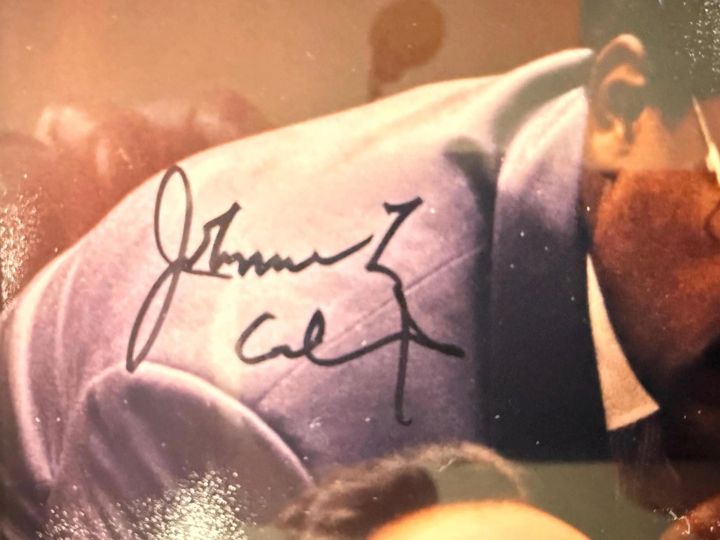 OJ Simpson & Johnnie Cochran Signed and Framed 8X10 PSA COA