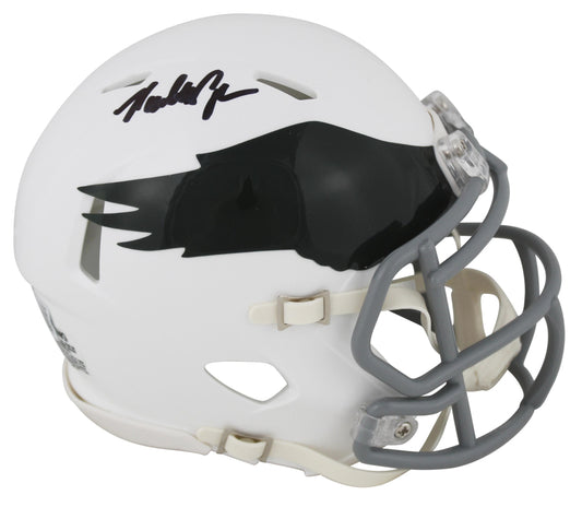 Randall Cunningham Signed Eagles 63-73 Throwback Speed Mini Helmet - Beckett Certified