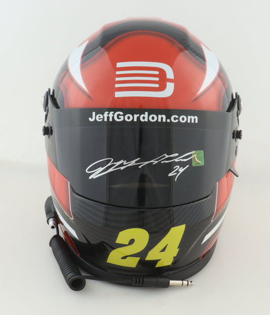 Jeff Gordon Signed NASCAR AARP/DTEH Special Edition Full-Size Helmet (Gordon Hologram)