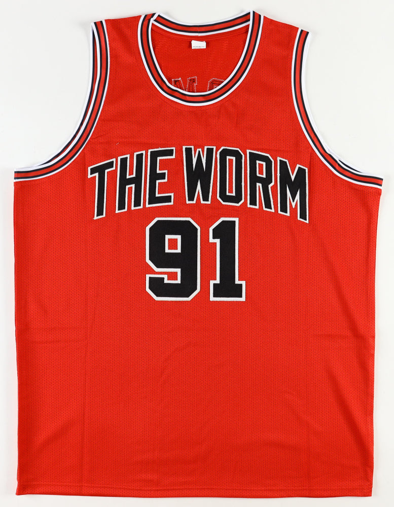 Dennis Rodman Signed Jersey - Beckett Certified
