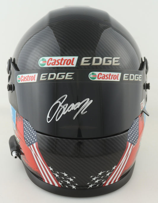 Brad Keselowski Signed RFK 2023 NASCAR Castrol Edge Full-Size Helmet - PA Certified