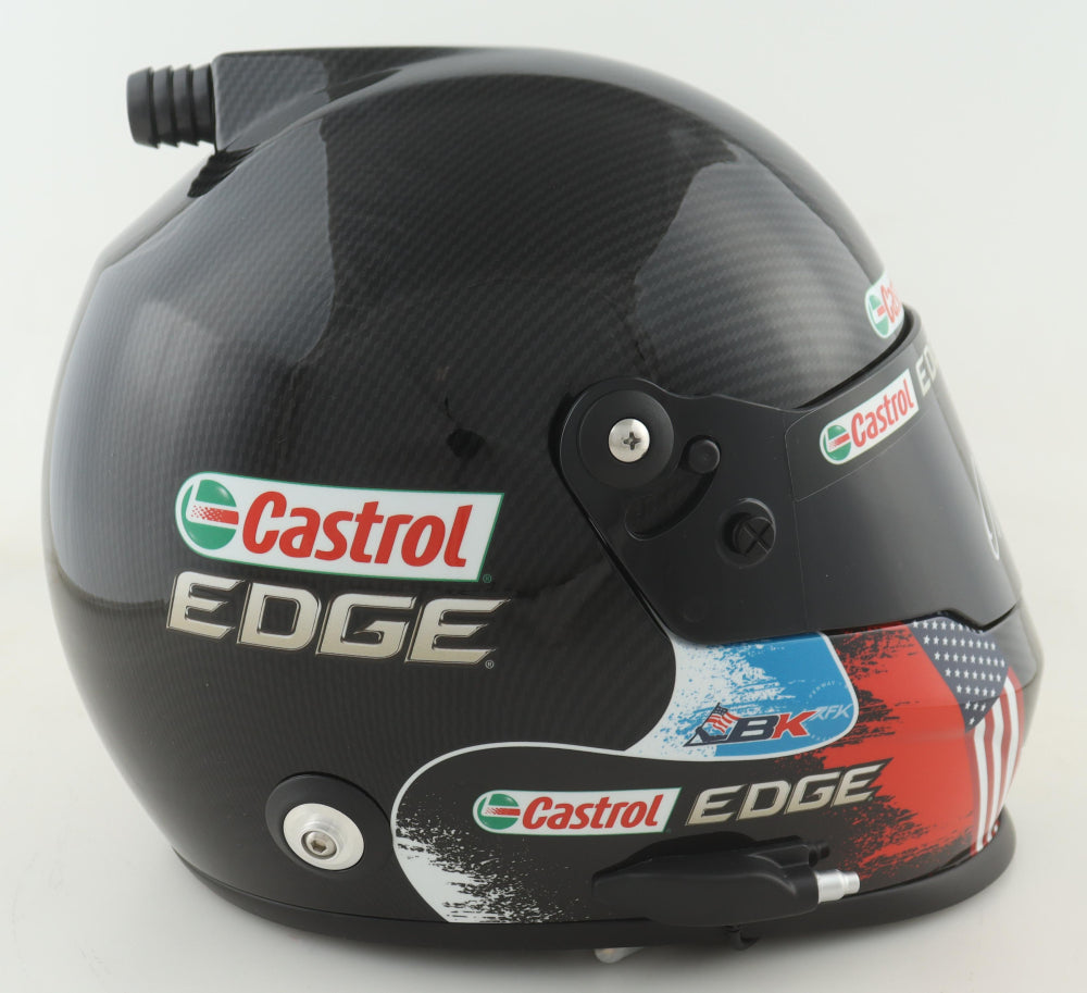Brad Keselowski Signed RFK 2023 NASCAR Castrol Edge Full-Size Helmet - PA Certified