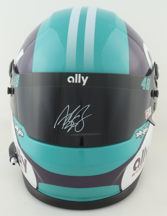Alex Bowman Signed NASCAR #48 Ally Full-Size Helmet - PA Certified