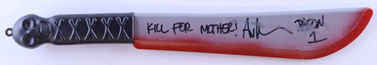 Ari Lehman Signed "Friday the 13th" Machete Inscribed "Jason 1" & "Kill For Mother!" - JSA Certified