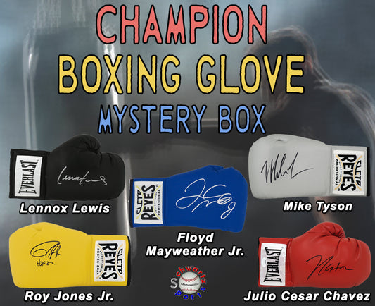 Boxing Champion Signed Boxing Glove Mystery Box - Series 14 (Limited to 100) – Schwartz Certified