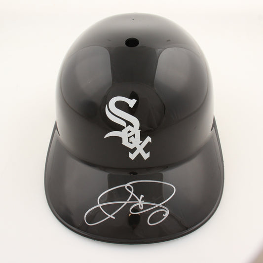 Jermaine Dye Signed White Sox Full-Size Batting Helmet - Schwartz Certified