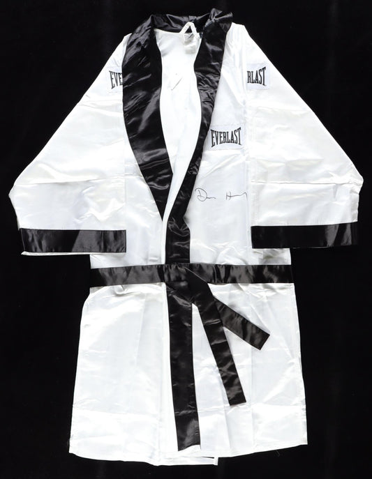 Devin Haney Signed Full-Size Authentic Everlast Boxing Robe - Beckett Certified