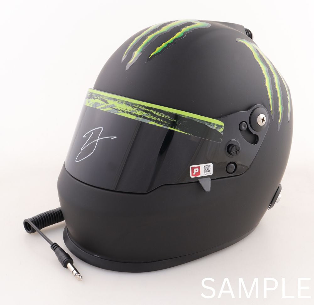 Ty Gibbs Signed NASCAR Full-Size Helmet - PA Certified